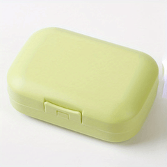 Travel Soap Holder Rectangular Plastic Storage Box Bathroom Accessories