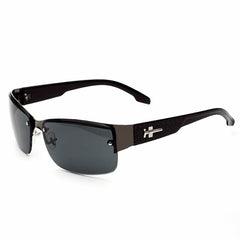 Men's Metal Frameless Copy Sunglasses Square Cycling Sunshade Glasses