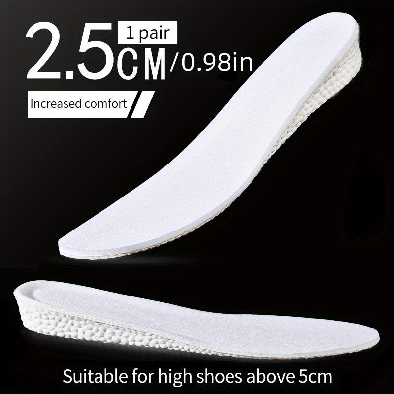 Inner Heightening Soft Non-slip Insole Three Heights Air Cushion