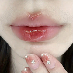 Diamond Lip Gloss Lip Stain Film Forming Long lasting Lip Tint 6 Colors