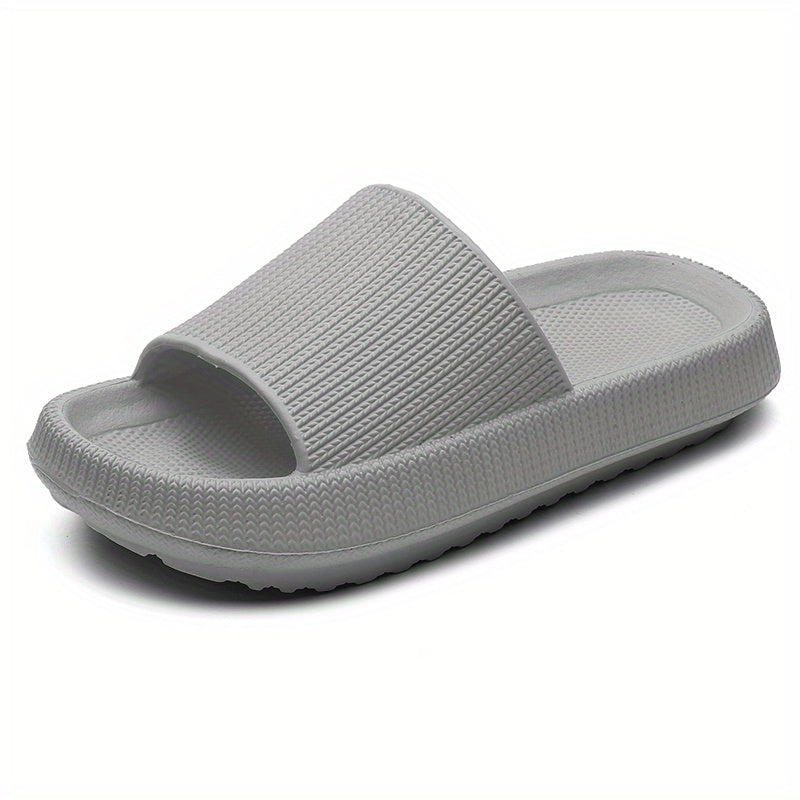 Women's Soft Open Toe Pillow Slides Indoor/Outdoor Non Slip Shoes