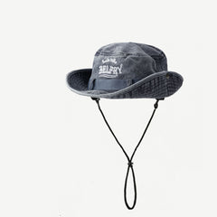 Women's Washed Bucket Hat Camping Sun Hat