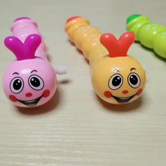 Colorful Clockwork Crawling Toys for Kids, Twistable Bodies, Fun Gift