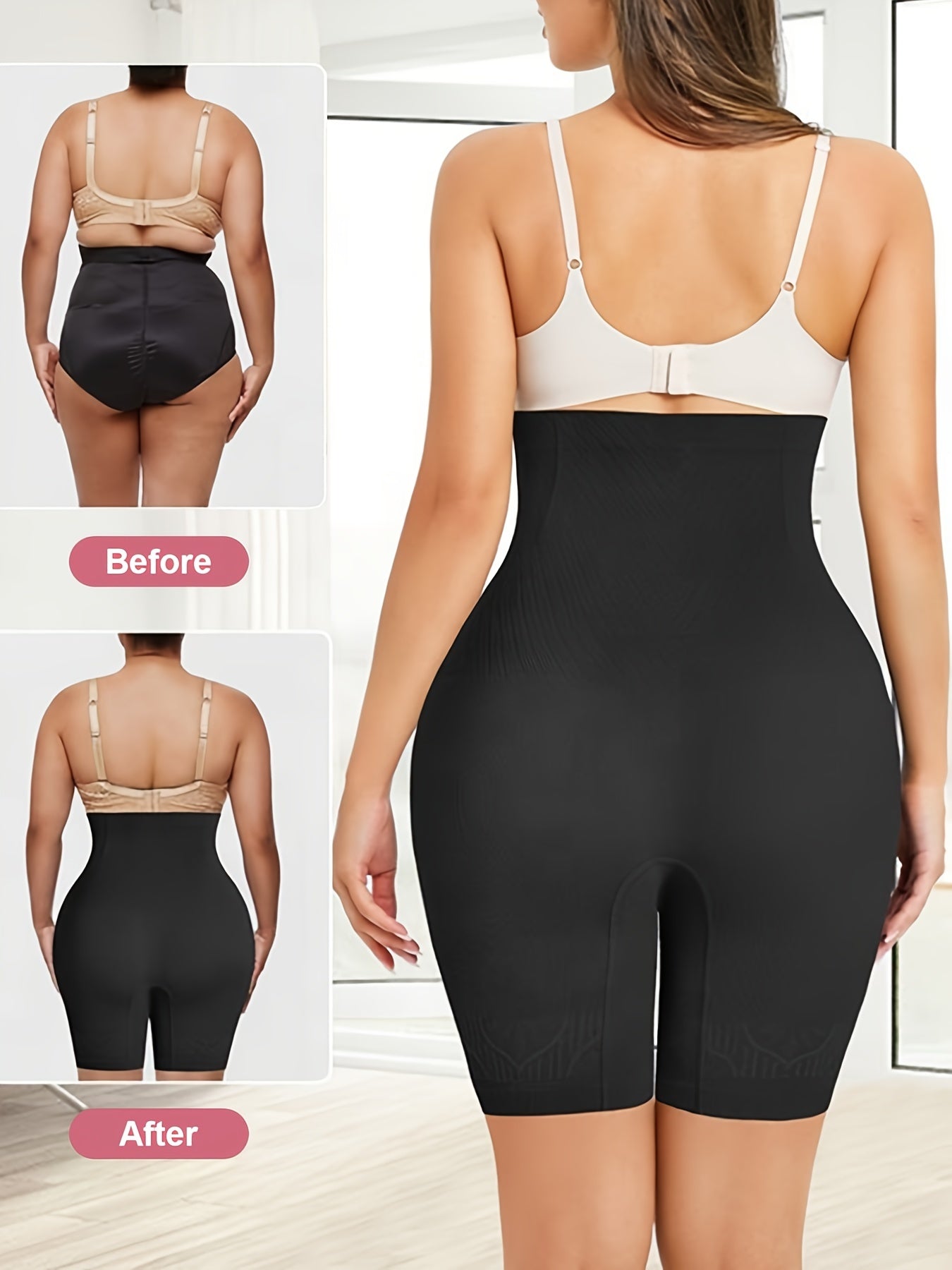 High Waist Shaping Shorts Tummy Control Butt Lifting Slimmer Shorts