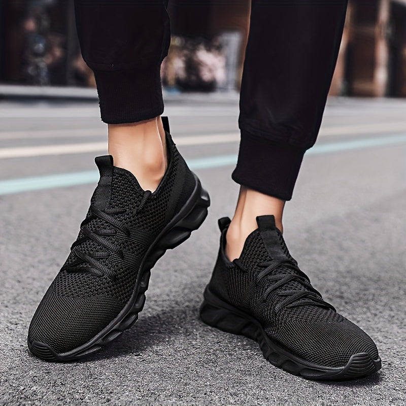 Men's Lace up Sneakers Lightweight Athletic Shoes