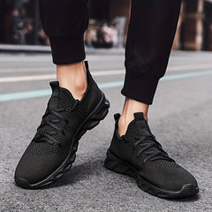 Men's Lace up Sneakers Lightweight Athletic Shoes