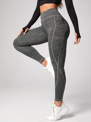 Women's Butt Lifting Sports Leggings with Pockets