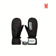 Winter Windproof Outdoor Gloves Waterproof Plush Gloves Touchscreen