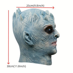 Boy's Night King Latex Mask Halloween Horror Ghost Face Headgear