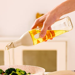 Leak-Proof Glass Pot for Kitchen - Ideal for Sesame Soy Sauce Vine