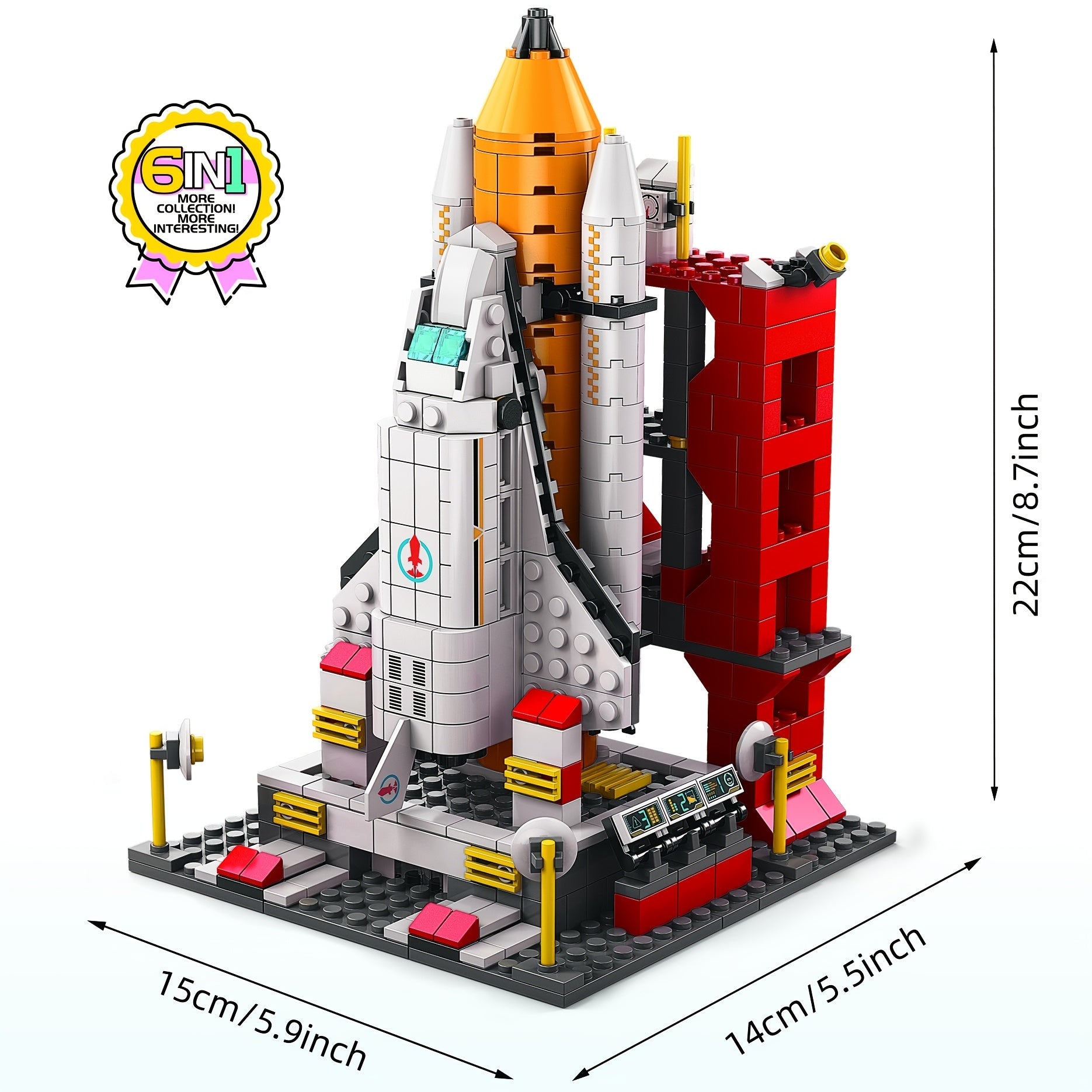 Space Shuttle Launch Complex Building Blocks Set