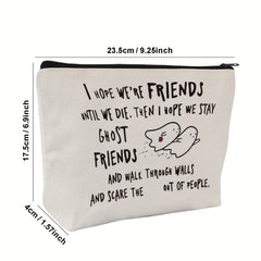 Women Friendship Cosmetic Makeup Bag For Friends Bff Birthday Christmas Gift