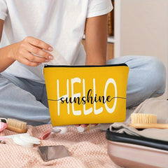 Sunshine Makeup Bag for Women Inspirational Gift