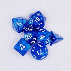 7pcs Sided Dice Set Table Games Funny Dice Game Family Gathering