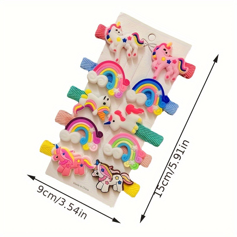 10pcs Sweet Hair Clip Baby Hair Accessories Hairpin Set