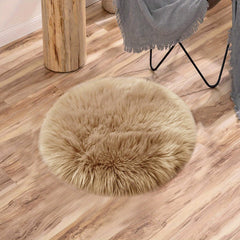Soft Faux Fur Chair Cover for Living Room and Bedroom Decor