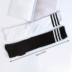 Long Socks Stripe Over Knee Long Socks Dance High Socks