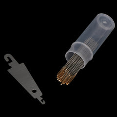 30pc Hand Sewing Needles w/ Bottle & Threader Embroidery Needles S