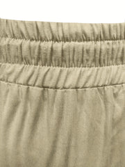 Dual Pockets Drawstring Shorts for Spring & Summer