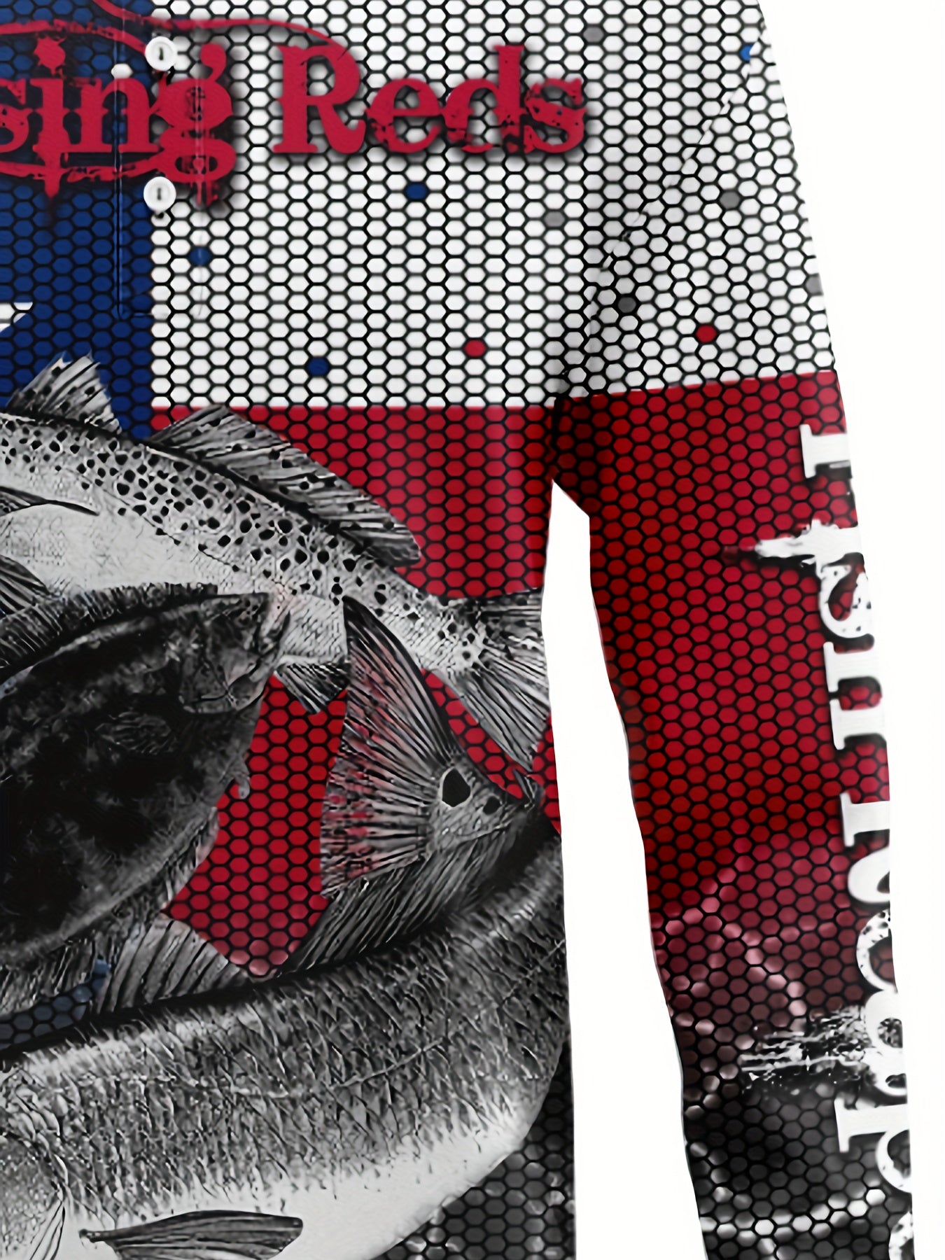 Fish 3d Pattern Men's Long Sleeve Shirt For Autumn Mens Clothing