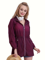 Women's Sun Protection Jacket Quick Dry Lightweight Coat