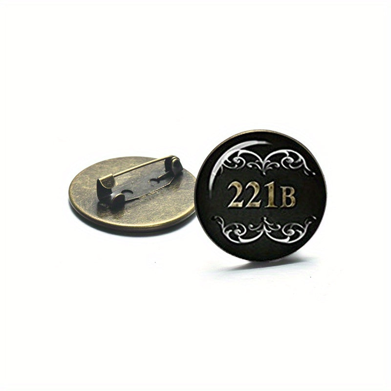 Mental 221b Brooch Pins Collar Jackets Dress Suit Hats Scarves Pants