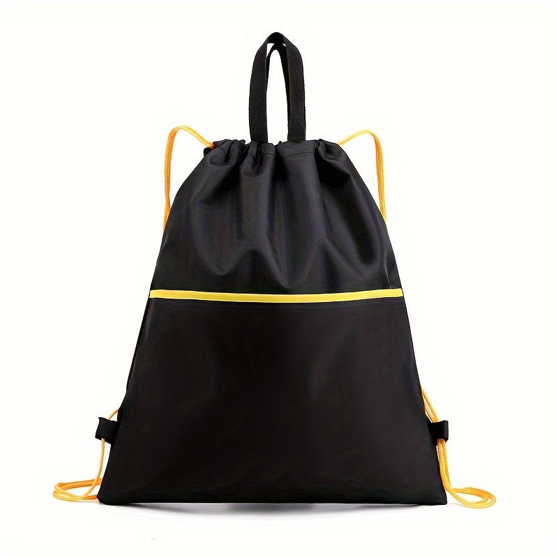 Double layer Sports Fitness Bag with Zipper Pocket