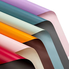 Waterproof Flower Packaging Paper Set - Double Sided Silk High Quality