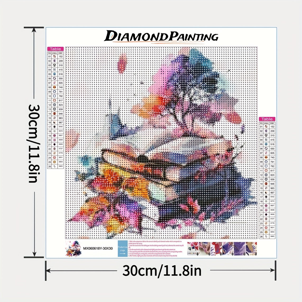 Diamond Painting 5D Art ASMR DIY Educational Toy 11.8in