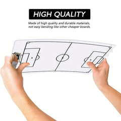 Basketball Soccer Coach Clipboard Dry Erase Double Sided Marker
