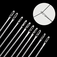 30pcs Solid Wood Needles Set With Needle Cartridge Household Sewing Accessories