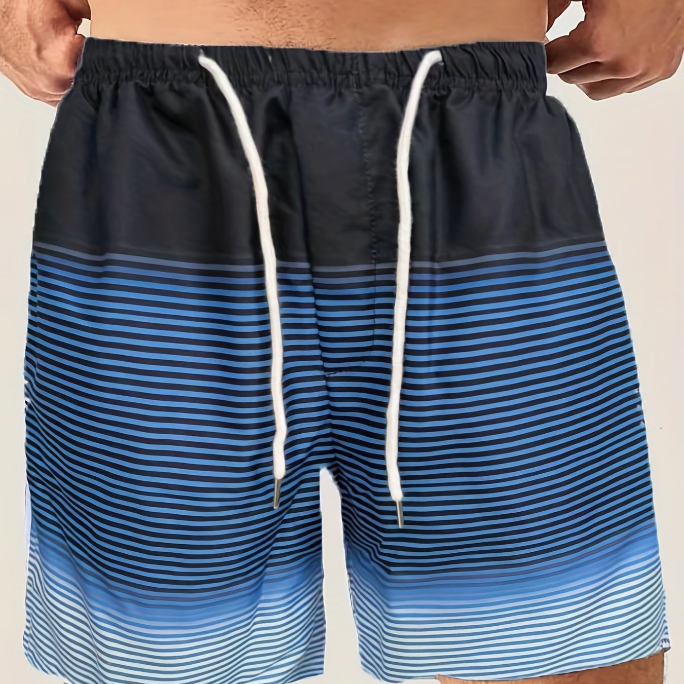 Men s Quick Drying Hawaiian Board Shorts With Pockets