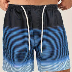 Men s Quick Drying Hawaiian Board Shorts With Pockets