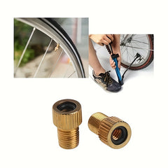 4pcs Bike Valve Adapter w/ Sealing Ring