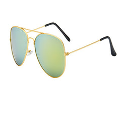 Men's Polarized Sunglasses Metal Frame Frog Mirror 3025 Glass Lens