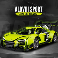 3358pcs 1 8 Mechanical Sports Car Building Block Model Splicing