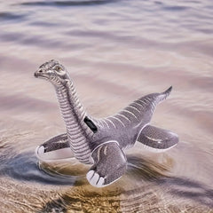 Durable PVC Realistic Dinosaur Inflatable Water Toy Grey
