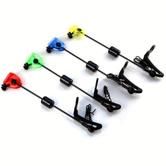 Waterproof Carp Fishing Bobbins & Swingers Set w/ Luminated Bite Alarm