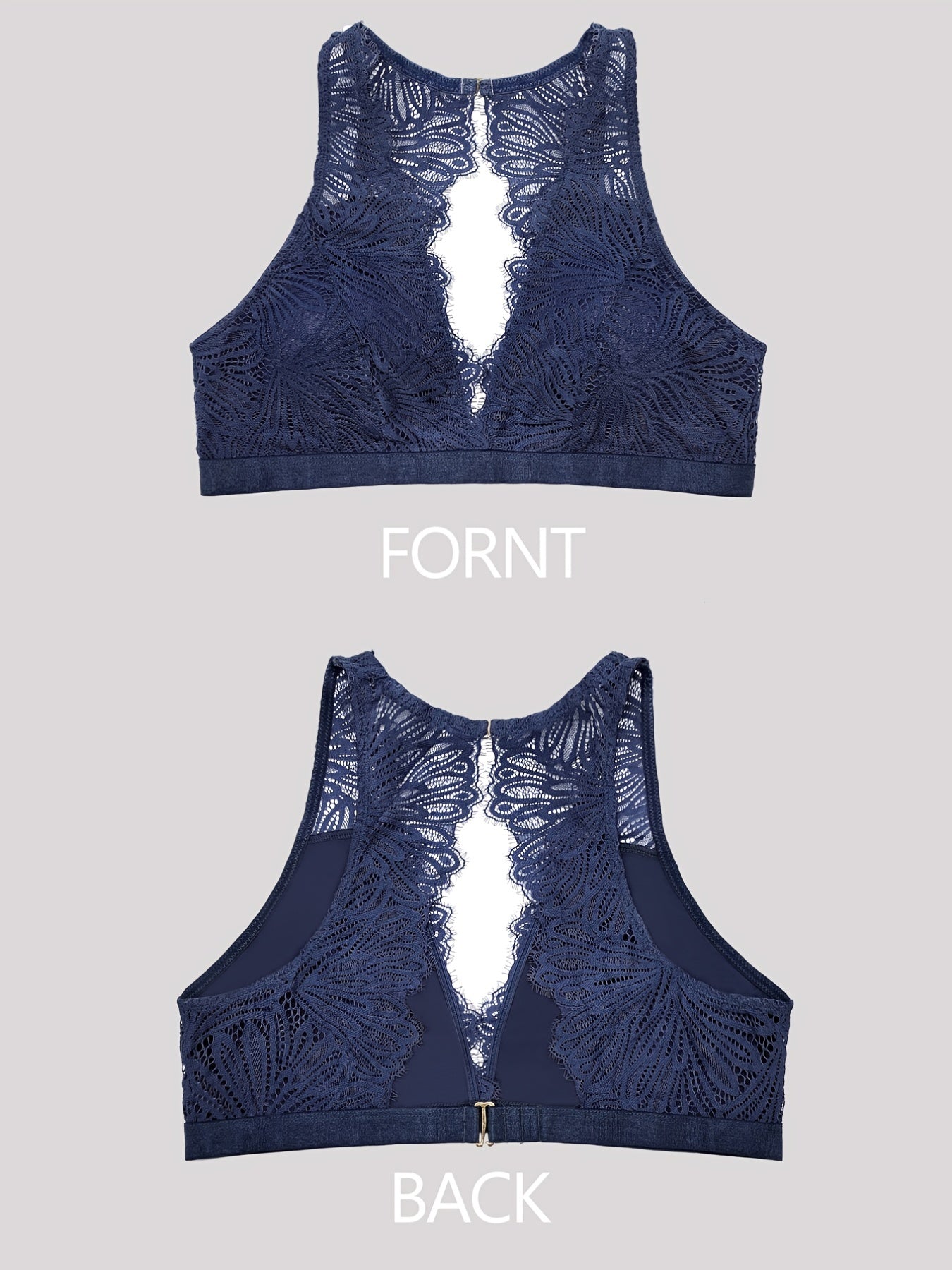 Comfortable Hollow Triangle Tank Bra Women's Lingerie