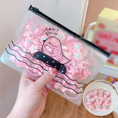 20pcs Princess Hair Rope for Baby Girls, Cartoon Hair Accessories