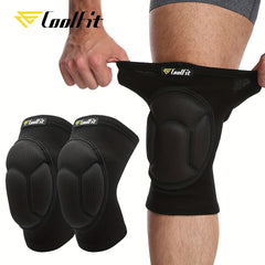 2pcs Knee Pads Sponge Padded Collision Avoidance for Sports Volleyball Gym