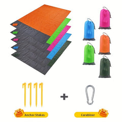 Waterproof Portable Camping Mat 2x2m 2x1m Folding Sandproof Picnic Beach Mat