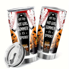 20oz Halloween Printed Double Walled Water Cup Stainless Steel Insulated Bottle