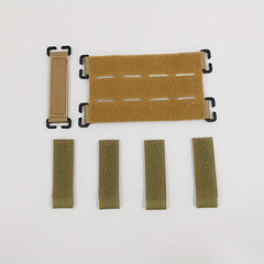 Detachable Molle Patch Panel with Loop for Backpack