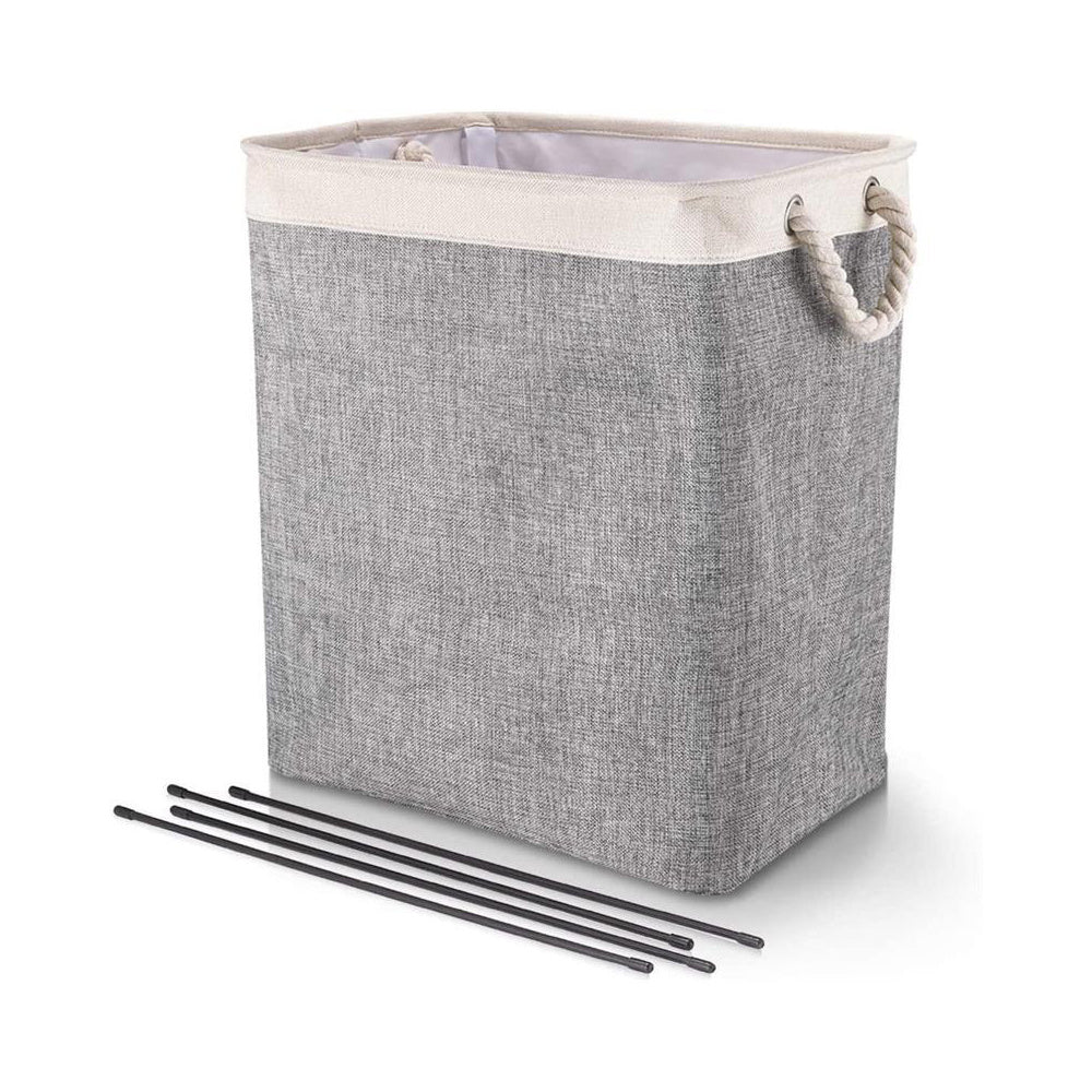 Collapsible Laundry Basket Hamper with Easy Carry Handles
