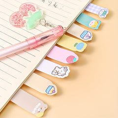 120 Sheets Cartoon Sticky Note Tearable Label Sticker