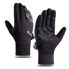 Men's Winter Windproof Waterproof Warm Touch Screen Gloves