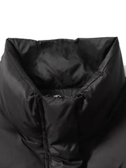 Warm Stand Collar Puffer Jacket Women