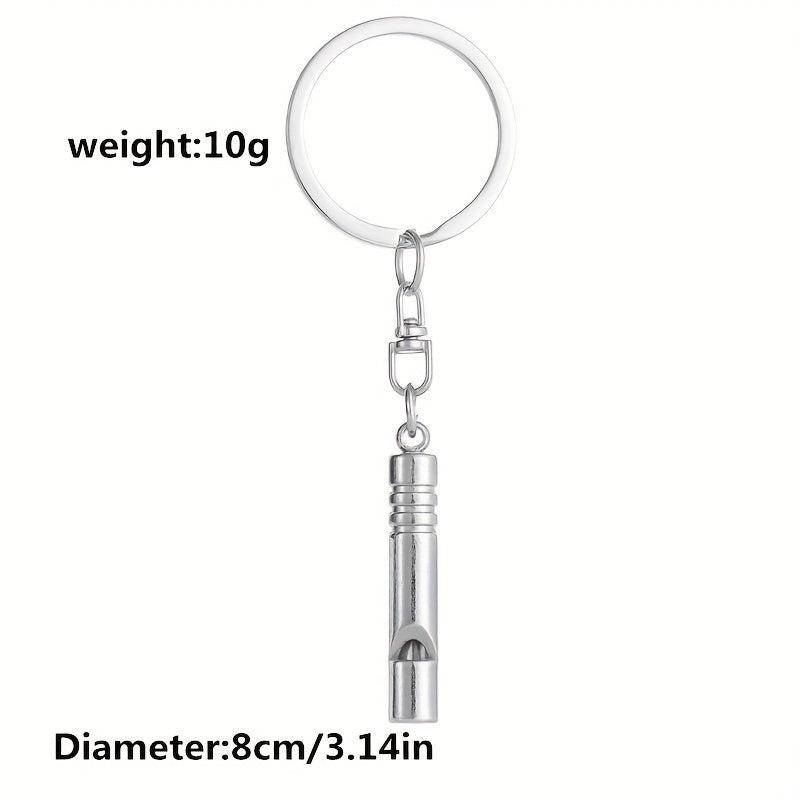 Survival Whistle Keychain Portable Life saving Whistle Car Key Chain
