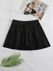 Women's Sports Skort High Elastic Running Active Skirt